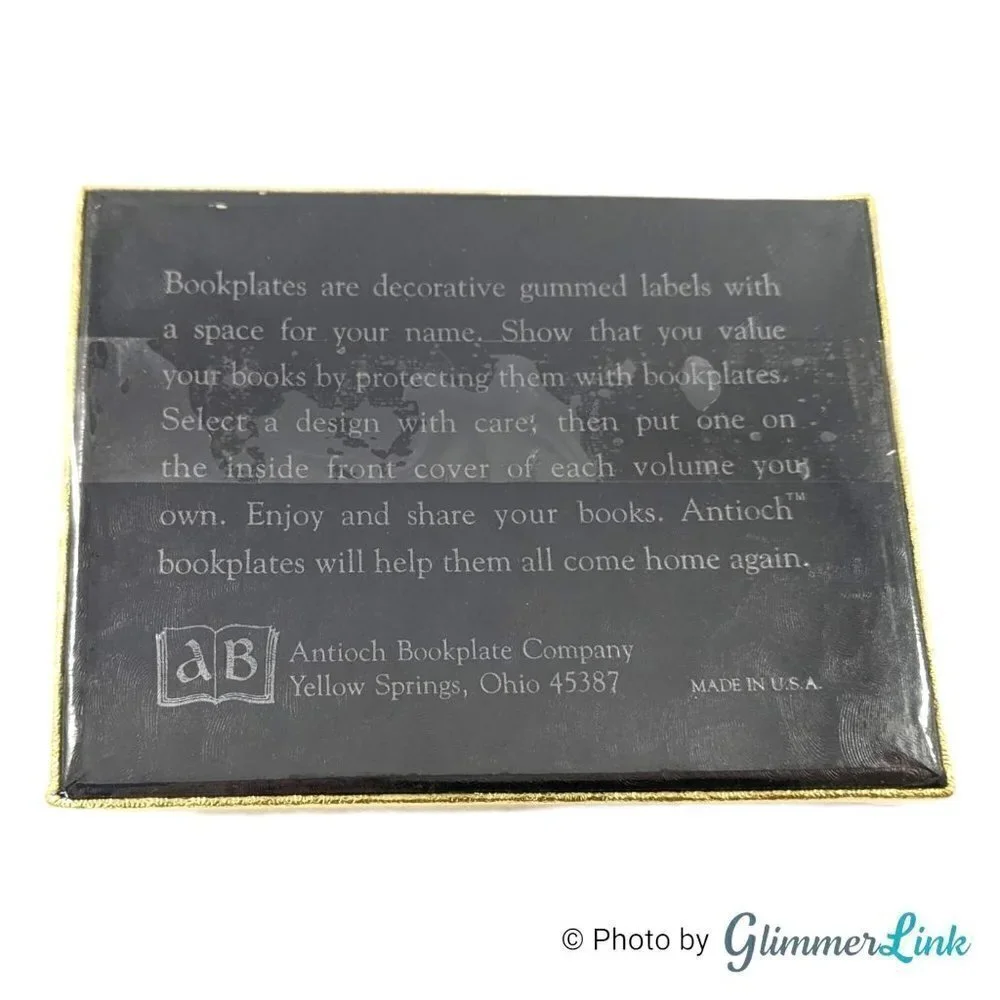 Antioch Bookplate Company vintage unopened